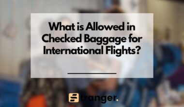 What is Allowed in Checked Baggage for International Flights? - Featured image