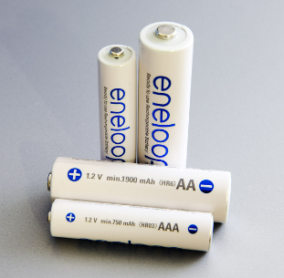 An example of a nickel hydride battery