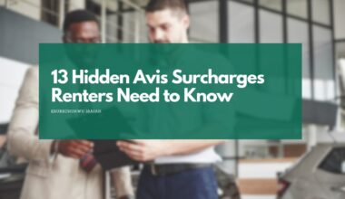 13 Hidden Avis Surcharges Renters Need to Know