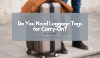 Do You Need Luggage Tags for Carry-On?