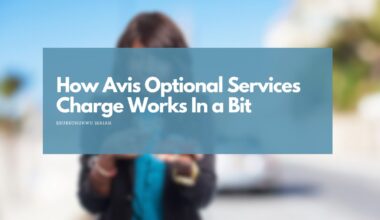 How Avis Optional Services Charge Works