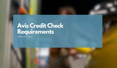 A visual representation of the requirements for an Avis credit check process, highlighting key criteria and steps involved.